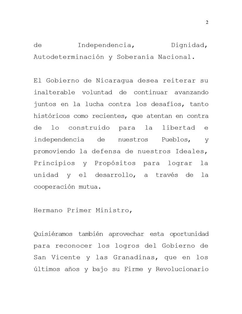 mensaje-nicaragua-san-vicente-granadinas